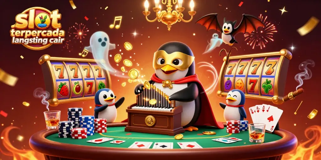 Experience thrilling wins with slot online terpercaya langsung cair in a vibrant casino scene overflowing with excitement and energy