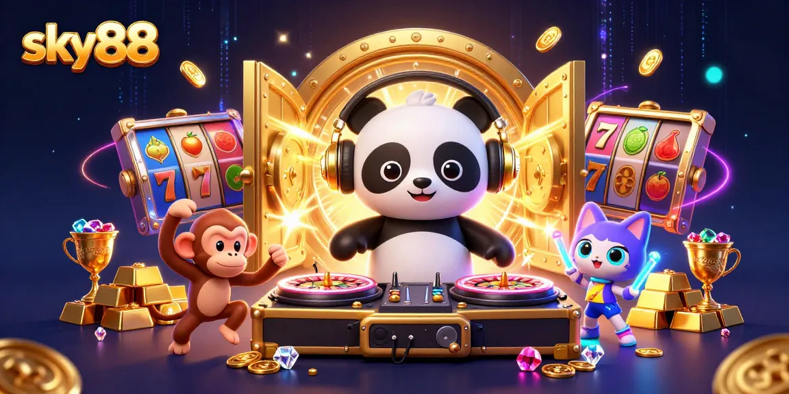 Celebrate wins at sky88 with dynamic colorful casino games and vibrant 3D characters.