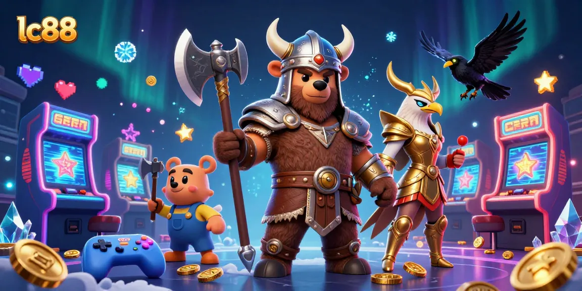 Engage in thrilling jackpot fun at lc88 with colorful gaming elements and captivating characters.