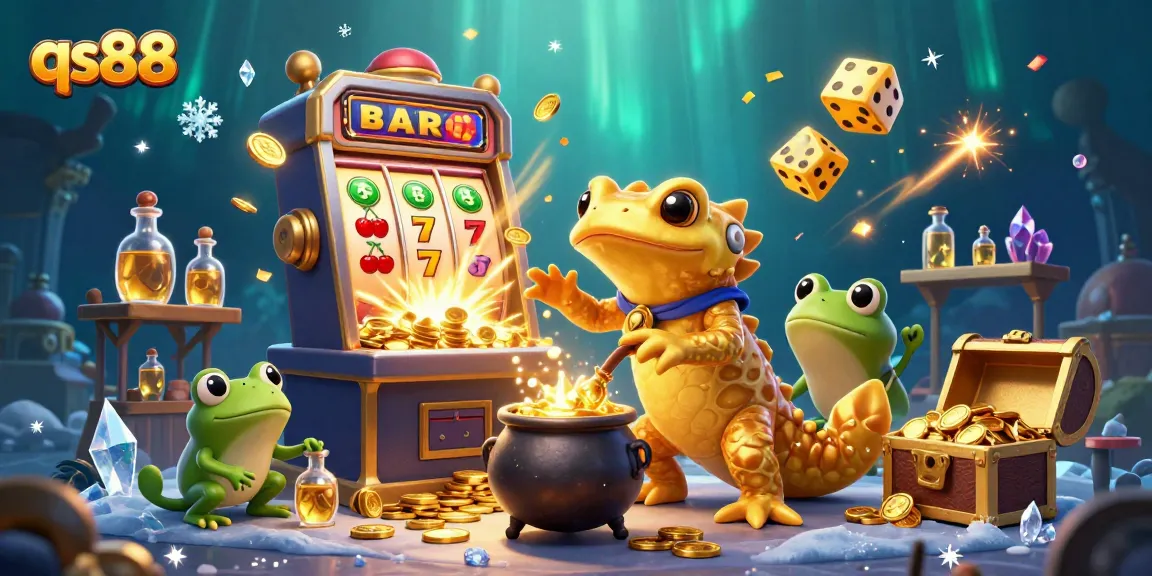 Watch qs88's magical slot adventure with alchemists, jackpots, and glorious gold!
