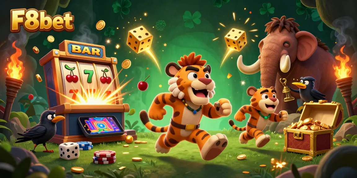 Experience thrilling moments at F8bet's prehistoric casino with exciting games and amazing visuals.