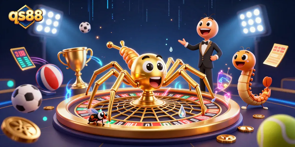 Place bets fearlessly at qs88 while experiencing thrilling gameplay in a vibrant casino scene.