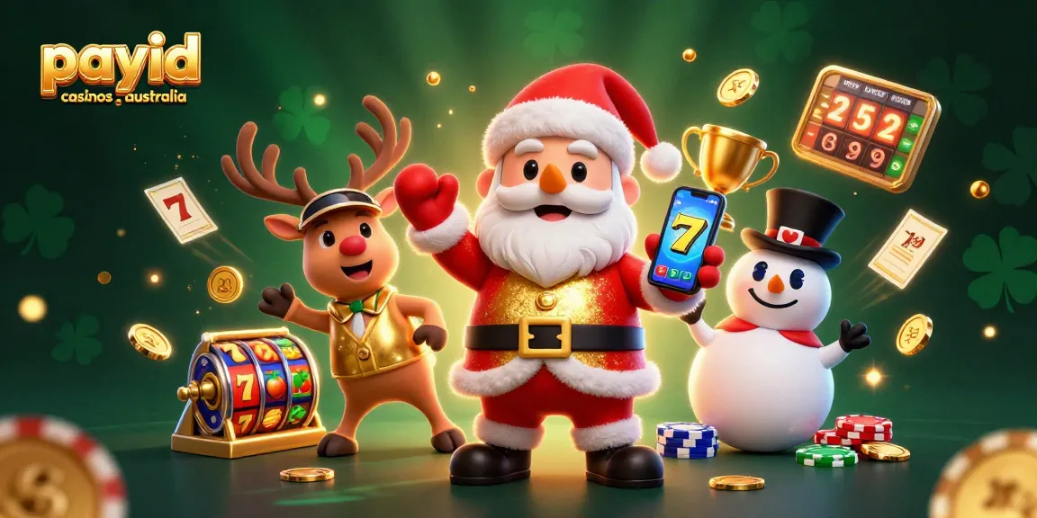Join Santa Claus and friends at payid casinos australia with engaging slot machines and animated elements.